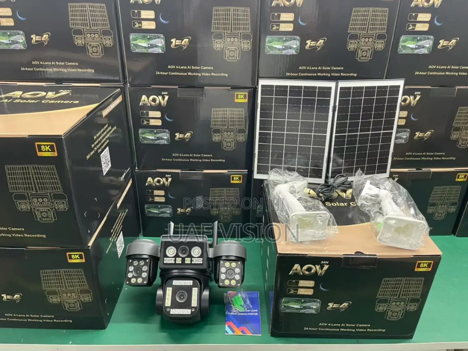 Four Lens Solar Camera