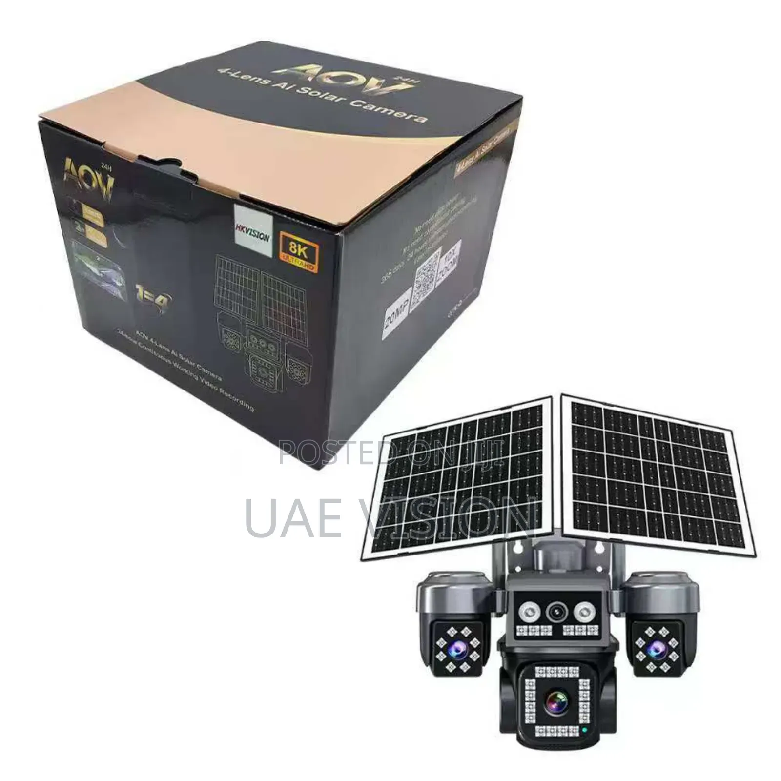 Four Lens Solar Camera