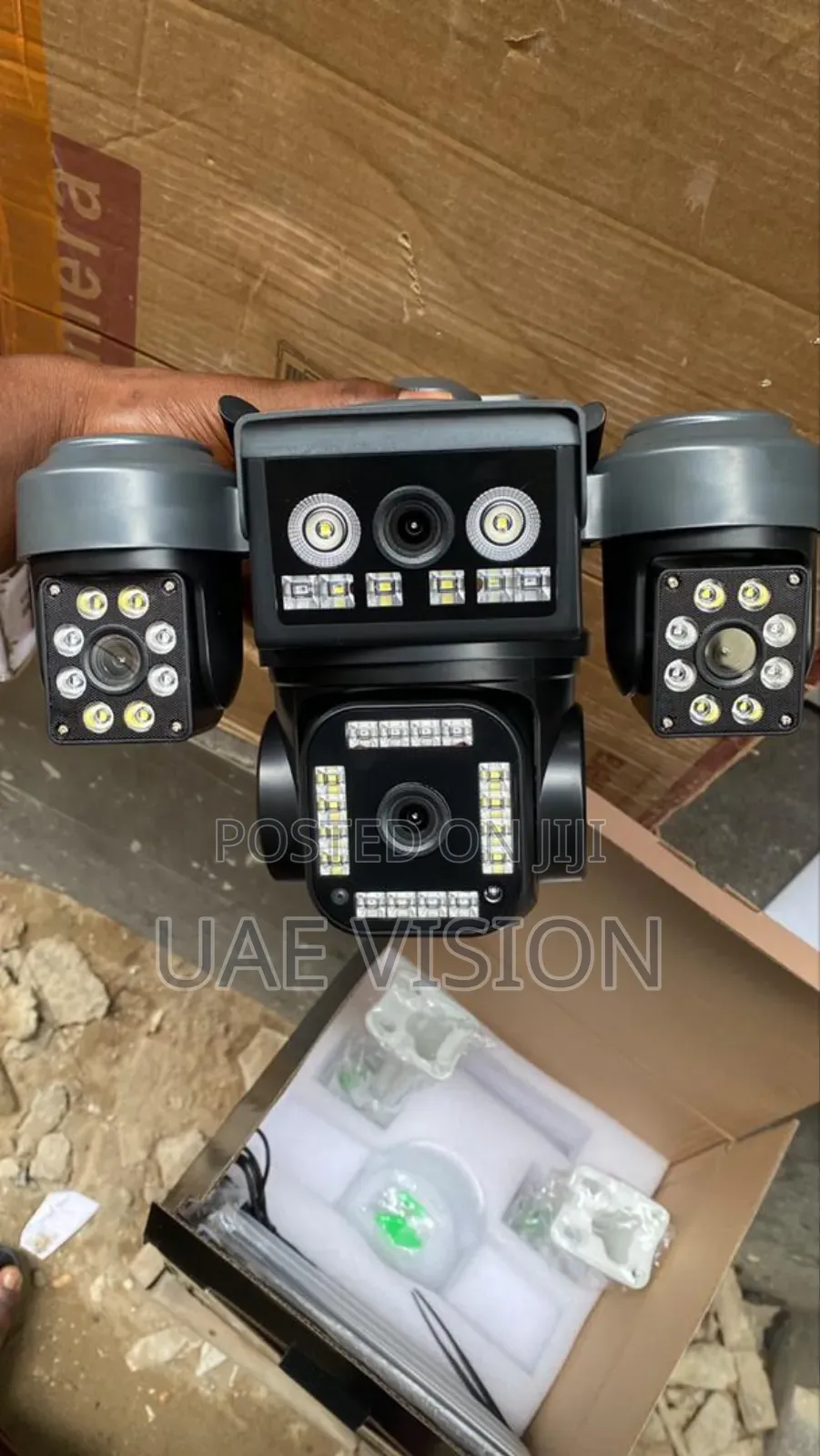 Four Lens Solar Camera
