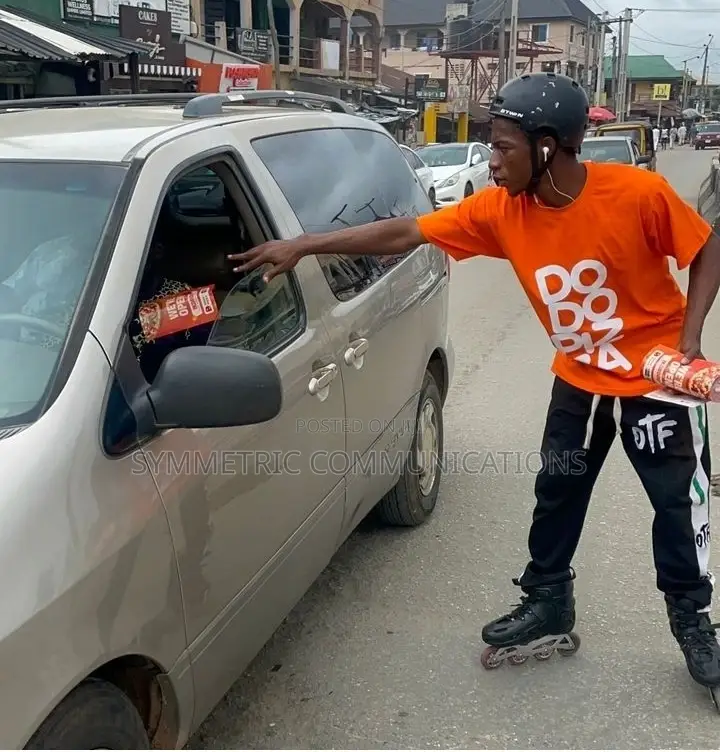 Sticker Pasting Flyer Sharing Agency