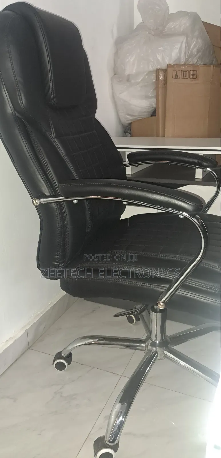 Leather Office Chair President Executive