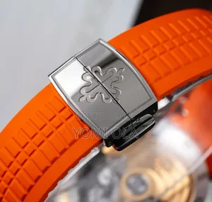 Patek Philippe Aquanaut Orange Strap Watch