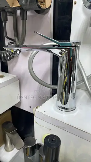 Chrome Lift-Up Basin Mixer