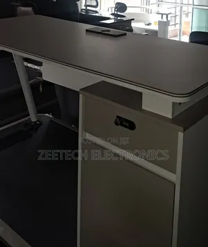Modern Office Desk With an Attached Storage Cabinet 1.2meter