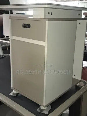 Modern Office Desk With an Attached Storage Cabinet 1.2meter