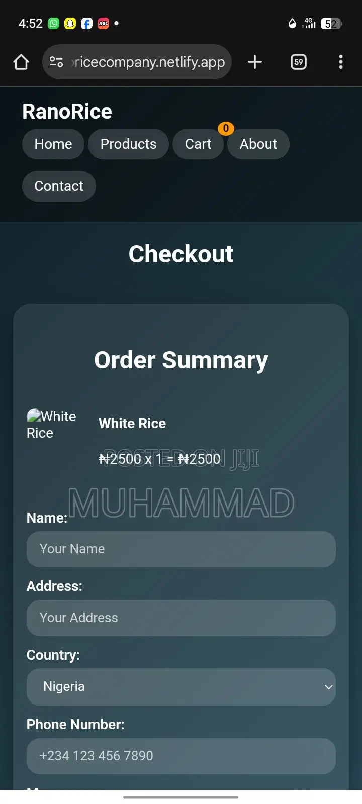 Ready Made Website E-Commerce Website at an Affordable Price
