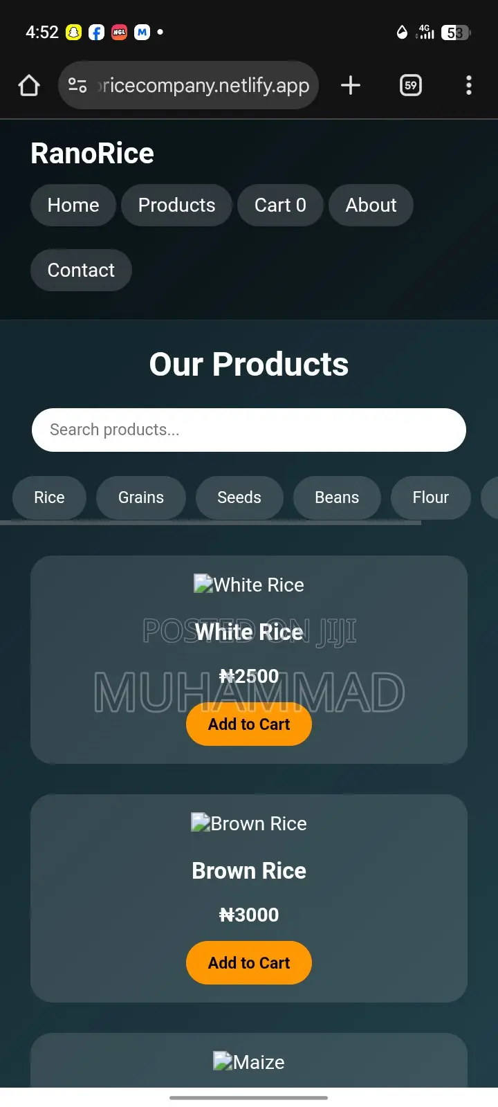 Ready Made Website E-Commerce Website at an Affordable Price