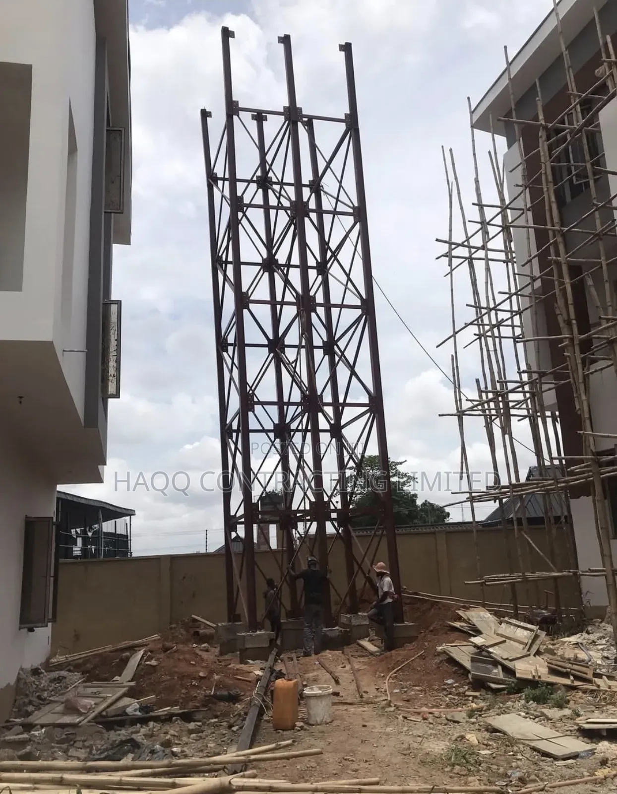 Water Tank.Scaffold