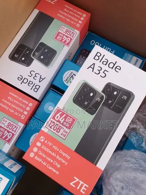 New ZTE Blade A35 64 GB Black