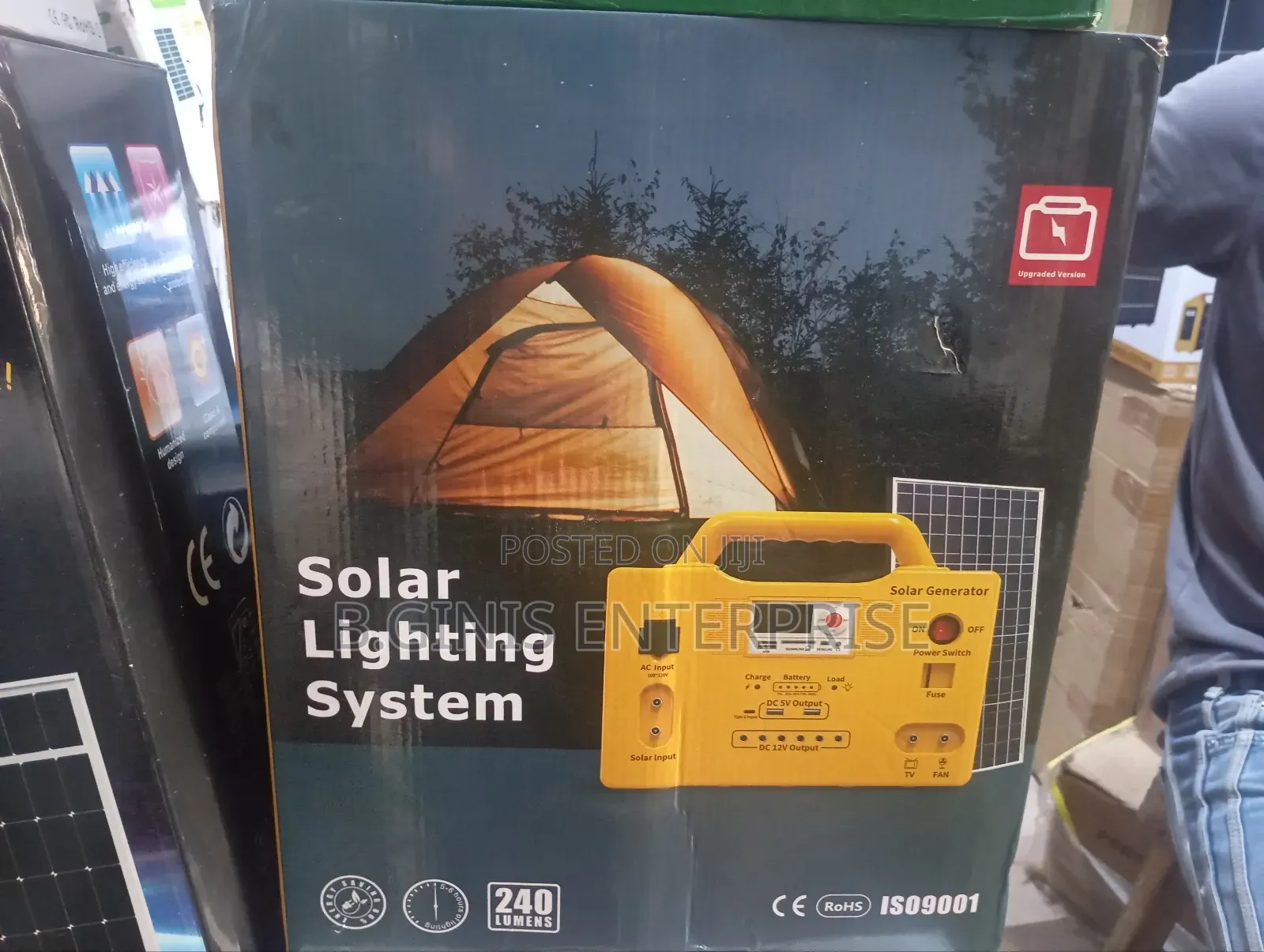 Solar Kit With 6 Bulbs