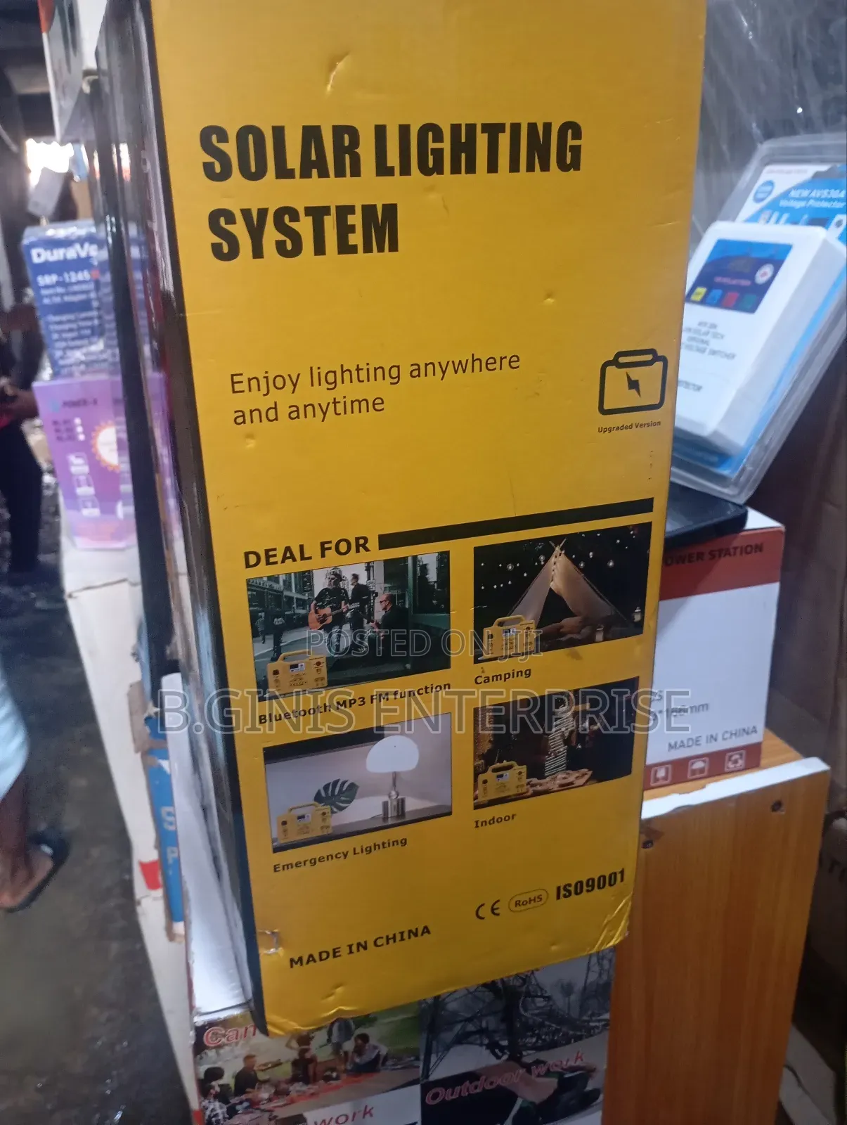 Solar Kit With 6 Bulbs