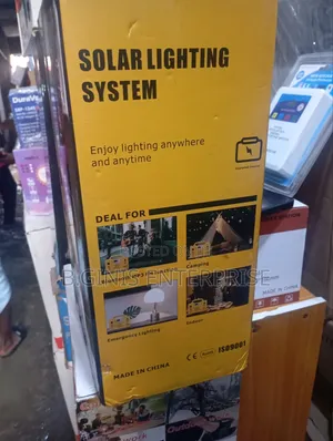 Solar Kit With 6 Bulbs
