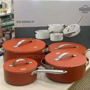 8pcs Uakeen Cookware Sets