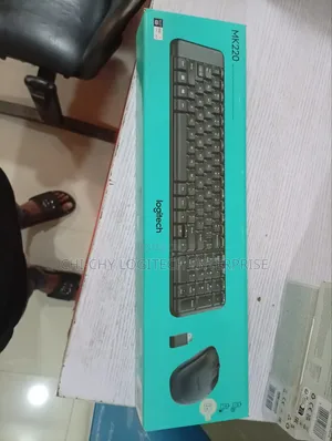 Logitech Mk220 Wireless Keyboard Mouse Combo – Compact Design