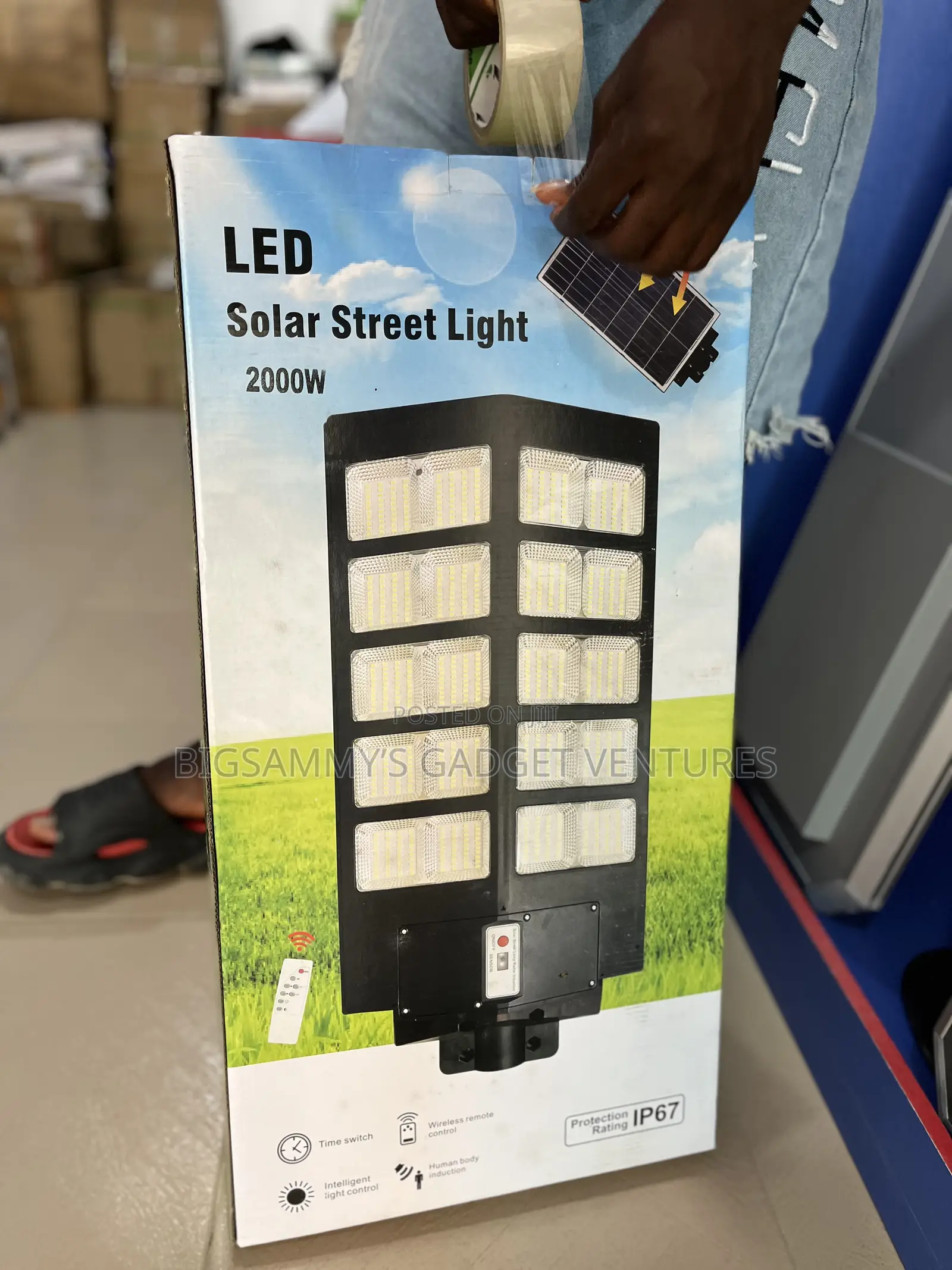 2000watts Led Solar Street Light
