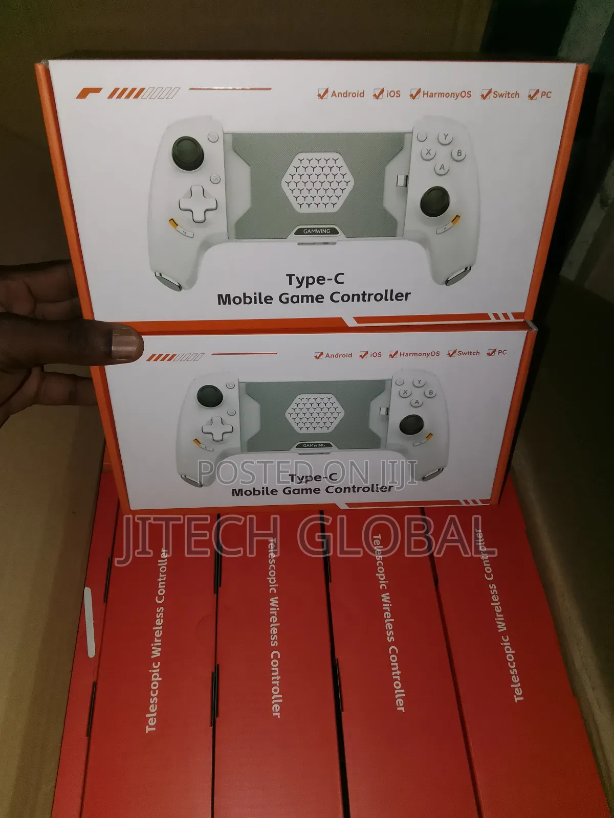 Type -c Mobile Phone Game Controller