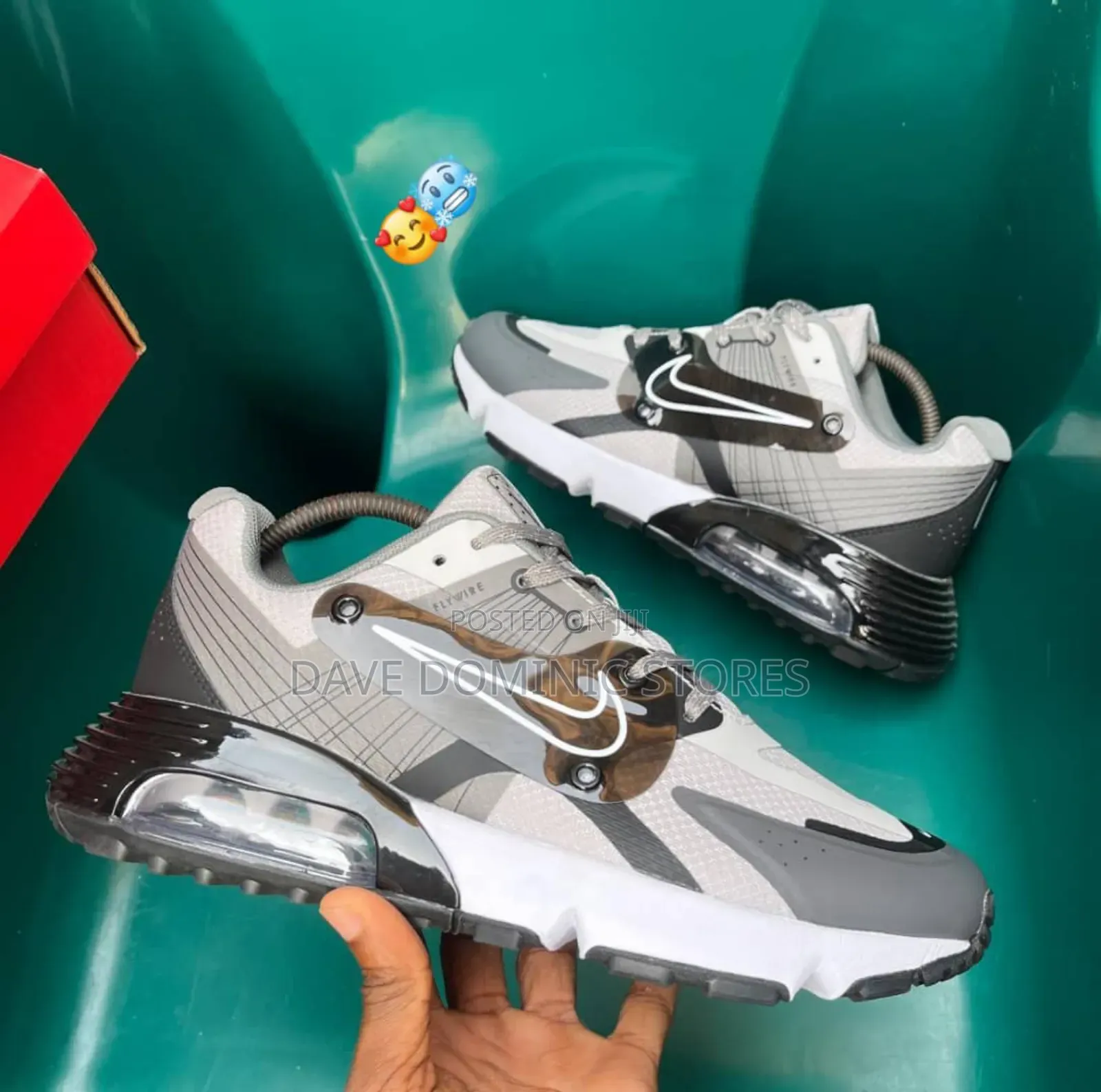 Nike Air Max React Conditioning Grey/Black