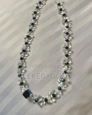 Crystal Night Blossom Necklace