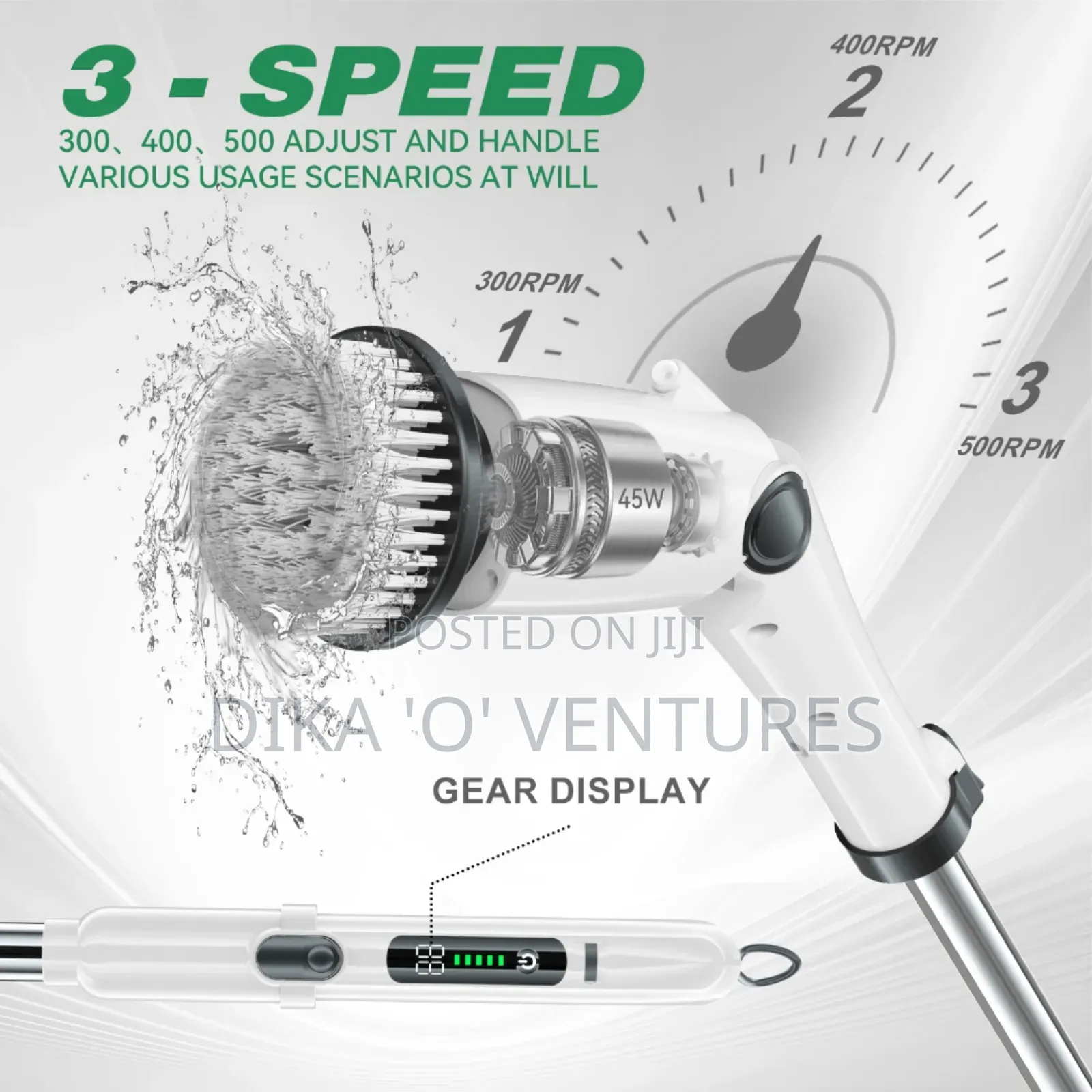 Cordless Cleaning Brush