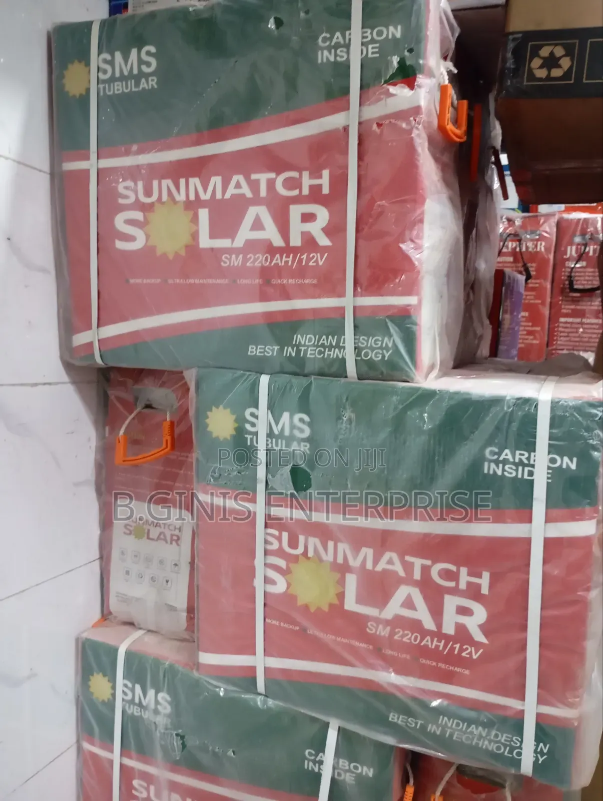 SMS Tubular Battery