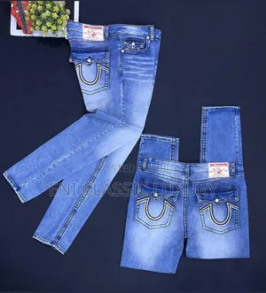 Best Quality Luxury Men's Jeans True Religion Well Banded Package