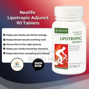 Lipotropic Adjunct 90 Tablets for Fat Metabolism Liver Support