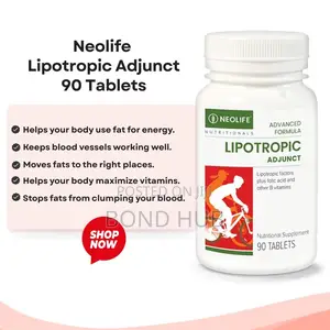 Lipotropic Adjunct 90 Tablets for Fat Metabolism Liver Support