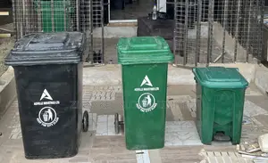 Waste Bin And Biodegradable Waste Bags