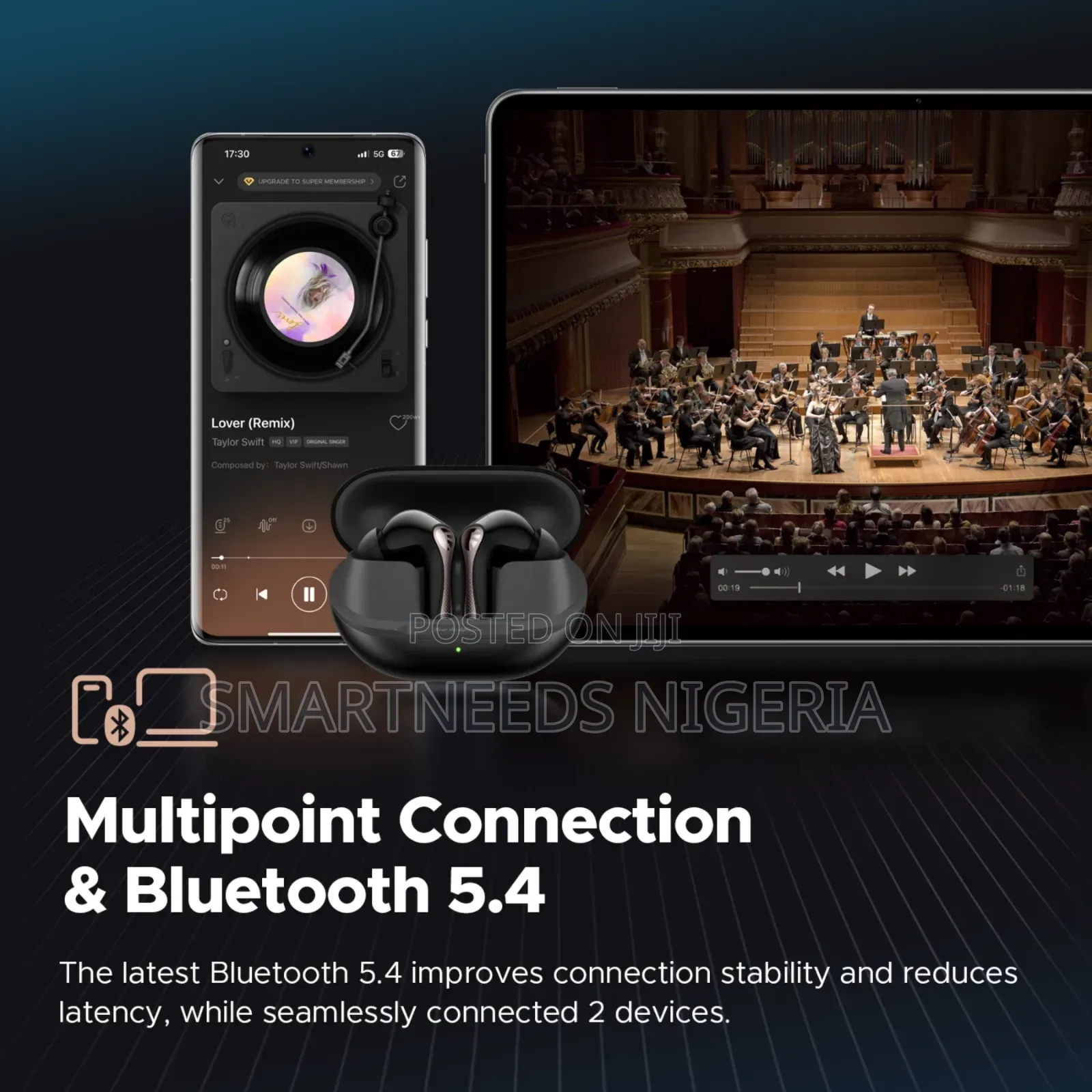 Soundpeats Air5 Pro, Ldac Aptx Lossless, Anc, Multipoint Connection