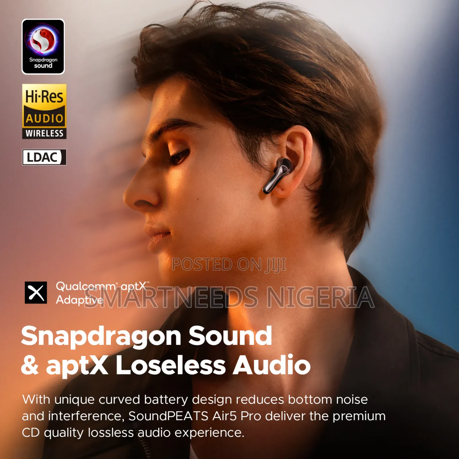 Soundpeats Air5 Pro, Ldac Aptx Lossless, Anc, Multipoint Connection