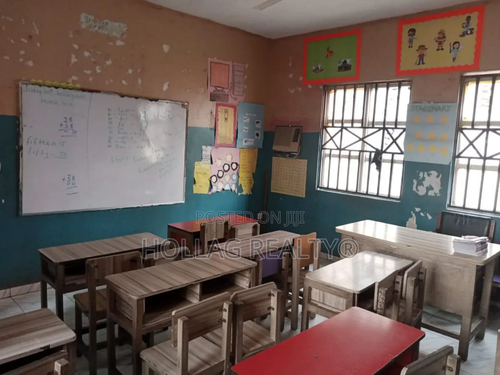 Functioning School With 160 Students in Ago Palace