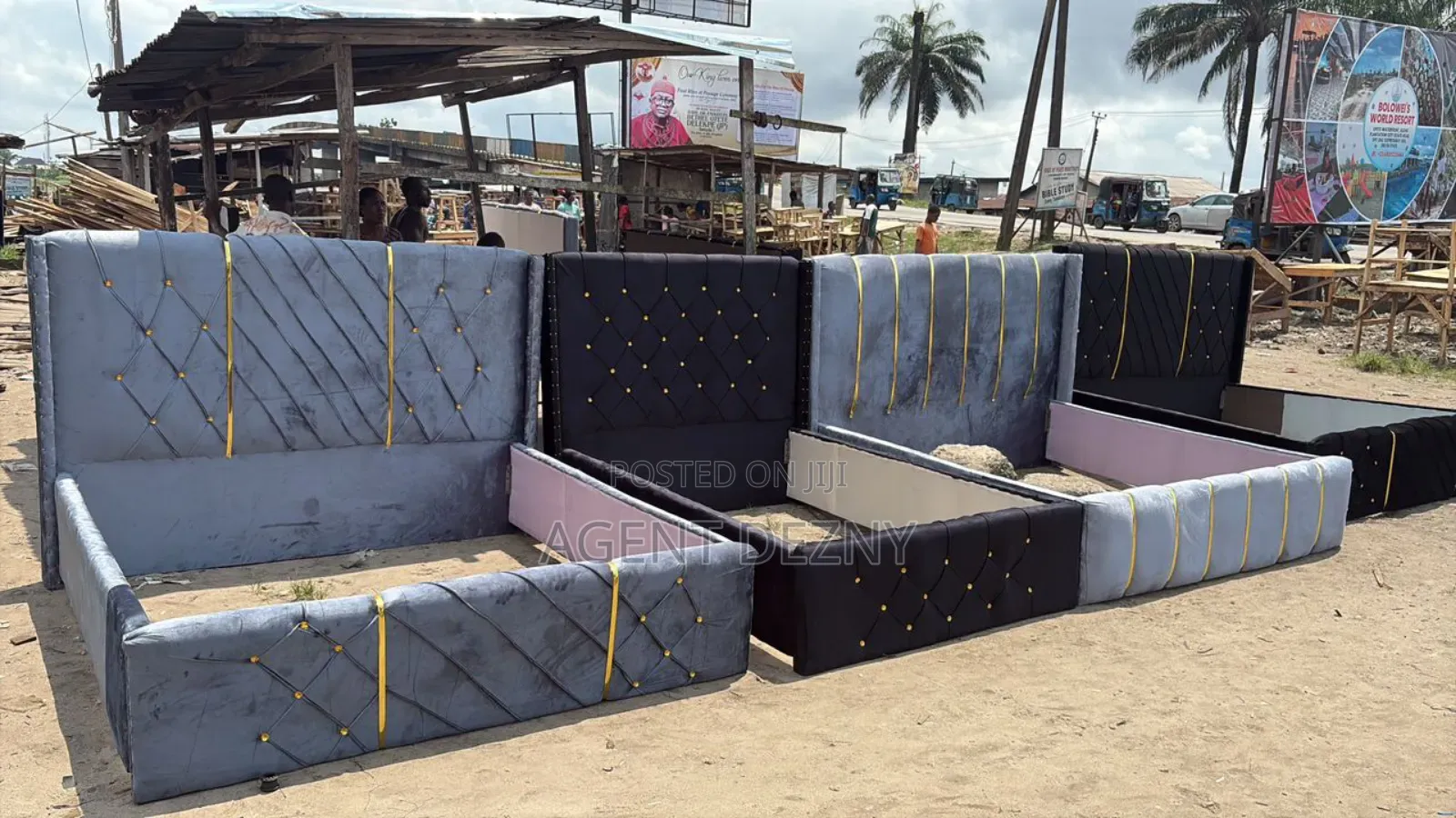 Bed Frame and Beds Both Used and New One Available