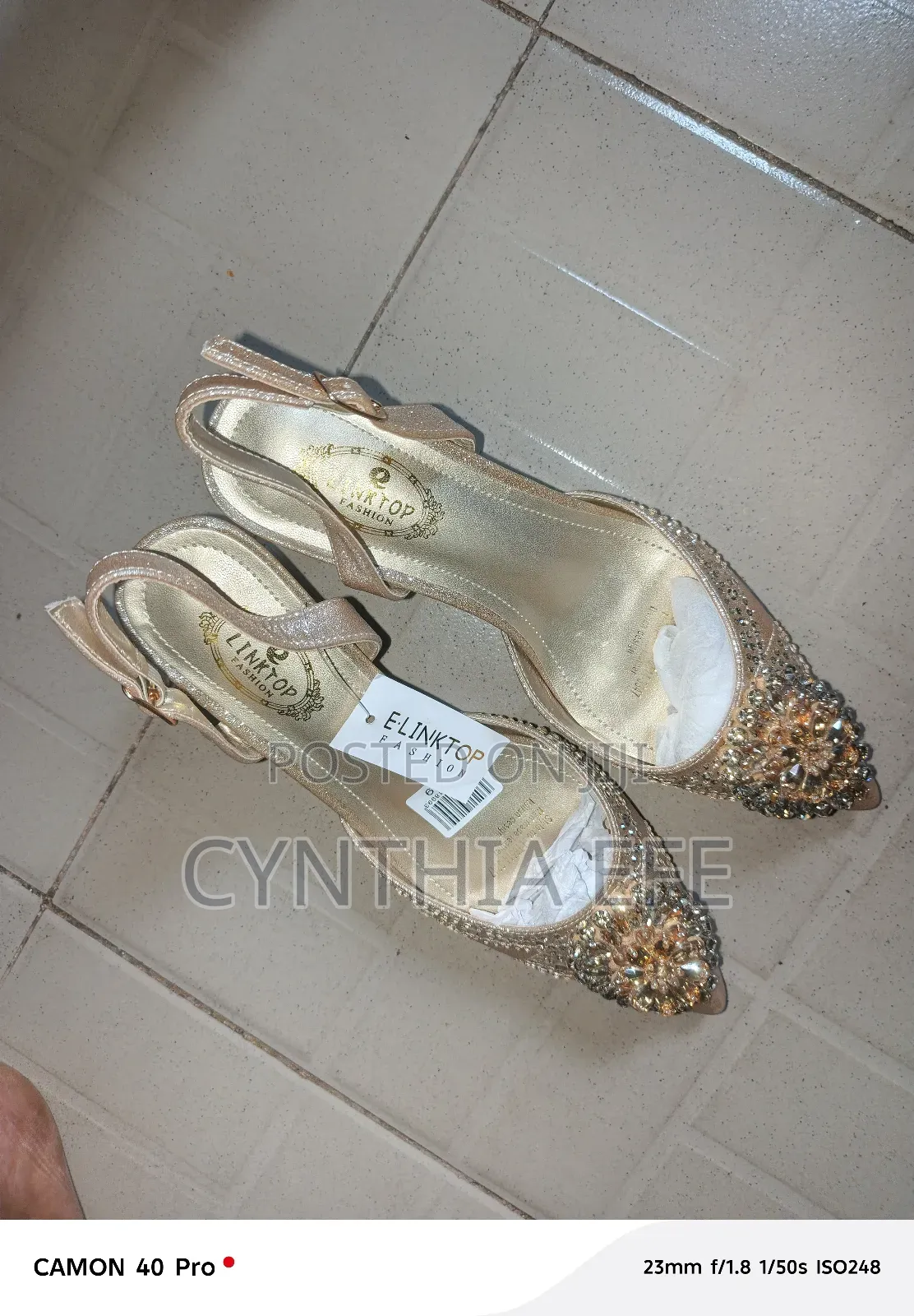 New Gold Shoe