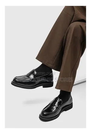 Cop the Nappa Leather Black Box Penny Loafers
