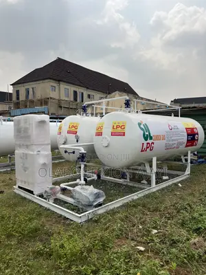 Complete Double 2.5tons (5tons ) LPG Tank With Foreign Auto Dispenser
