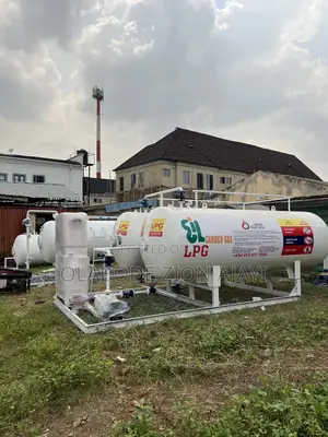 Complete Double 2.5tons (5tons ) LPG Tank With Foreign Auto Dispenser