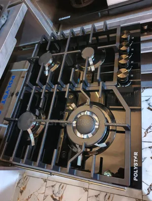 Original Quality Polystar 2026 New Model Built-in 4 Burners Gas Cooker