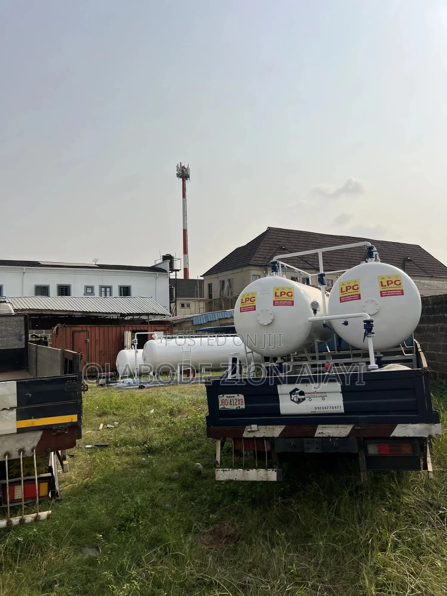 Complete Double 2.5tons (5tons ) LPG Tank With Foreign Auto Dispenser