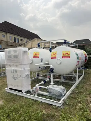 Complete Double 2.5tons (5tons ) LPG Tank With Foreign Auto Dispenser