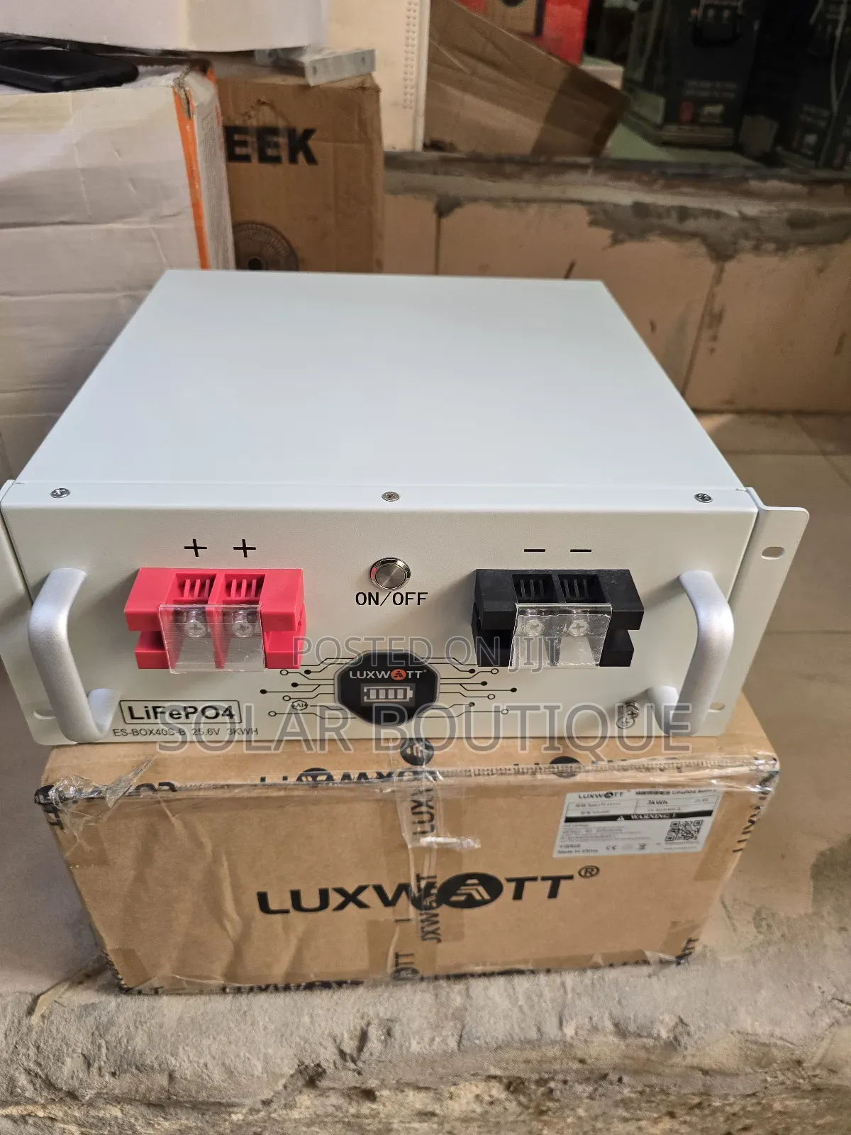 3kwh 24v Luxwat Lithium Ion Battery
