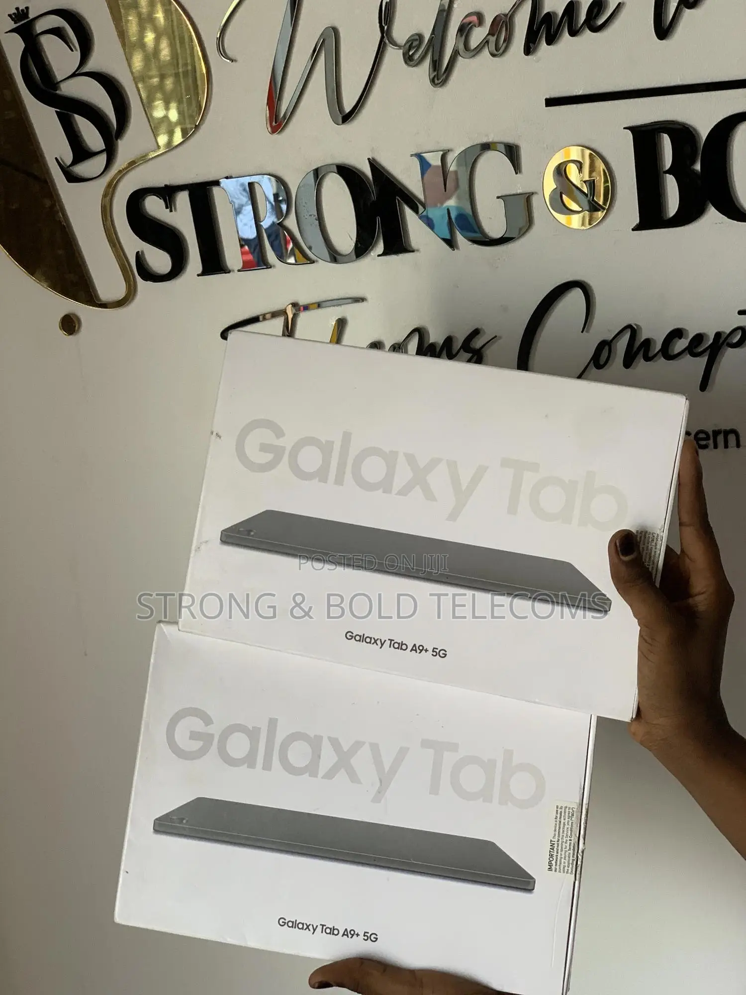 New Samsung Galaxy Tab A9+ 64 GB Black