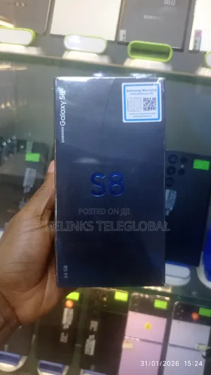 New Samsung Galaxy S8 64 GB Silver
