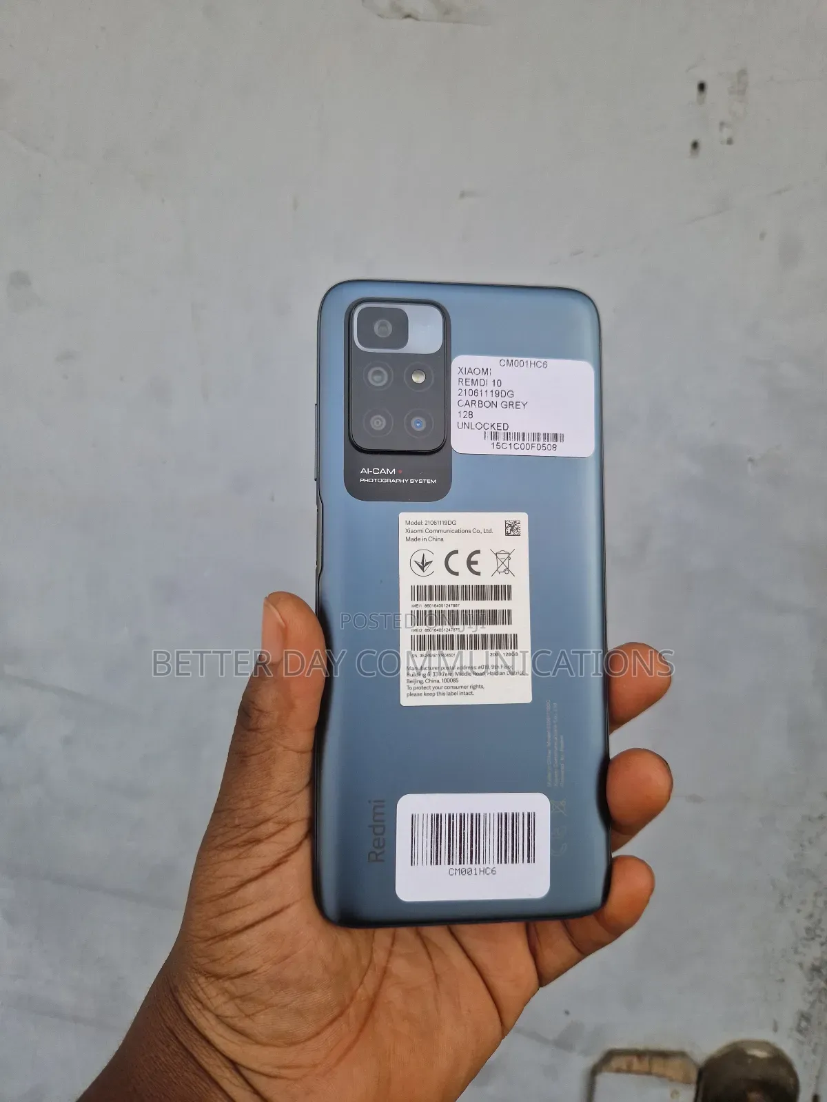 Xiaomi Redmi 10 128 GB Gray