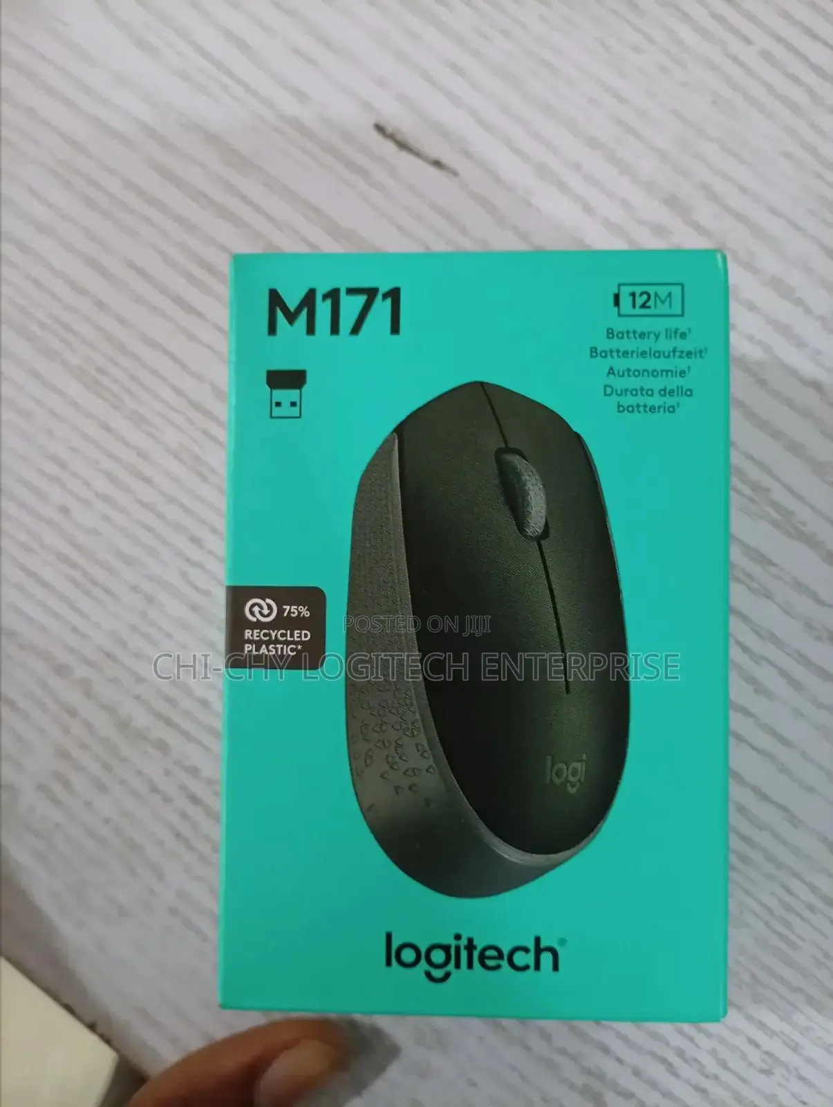 Logitech M171 Wireless Mouse – Reliable 2.4ghz Plug Play