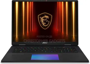 New Laptop MSI GE73 Raider RGB 8RF 32GB Intel Core I9 SSD 1T