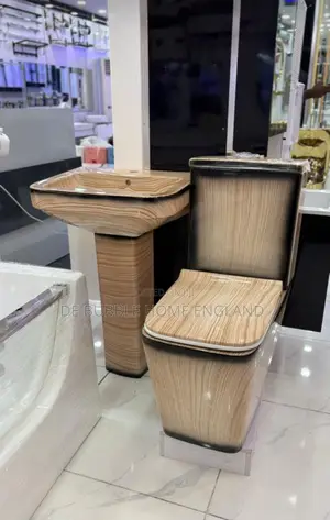Executive Water Closet Wooden Color