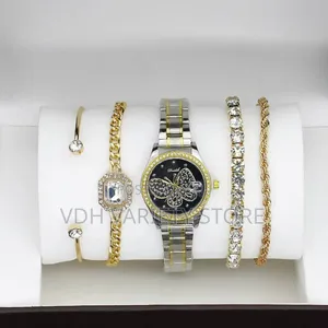Female Watch With Extra Bracelets