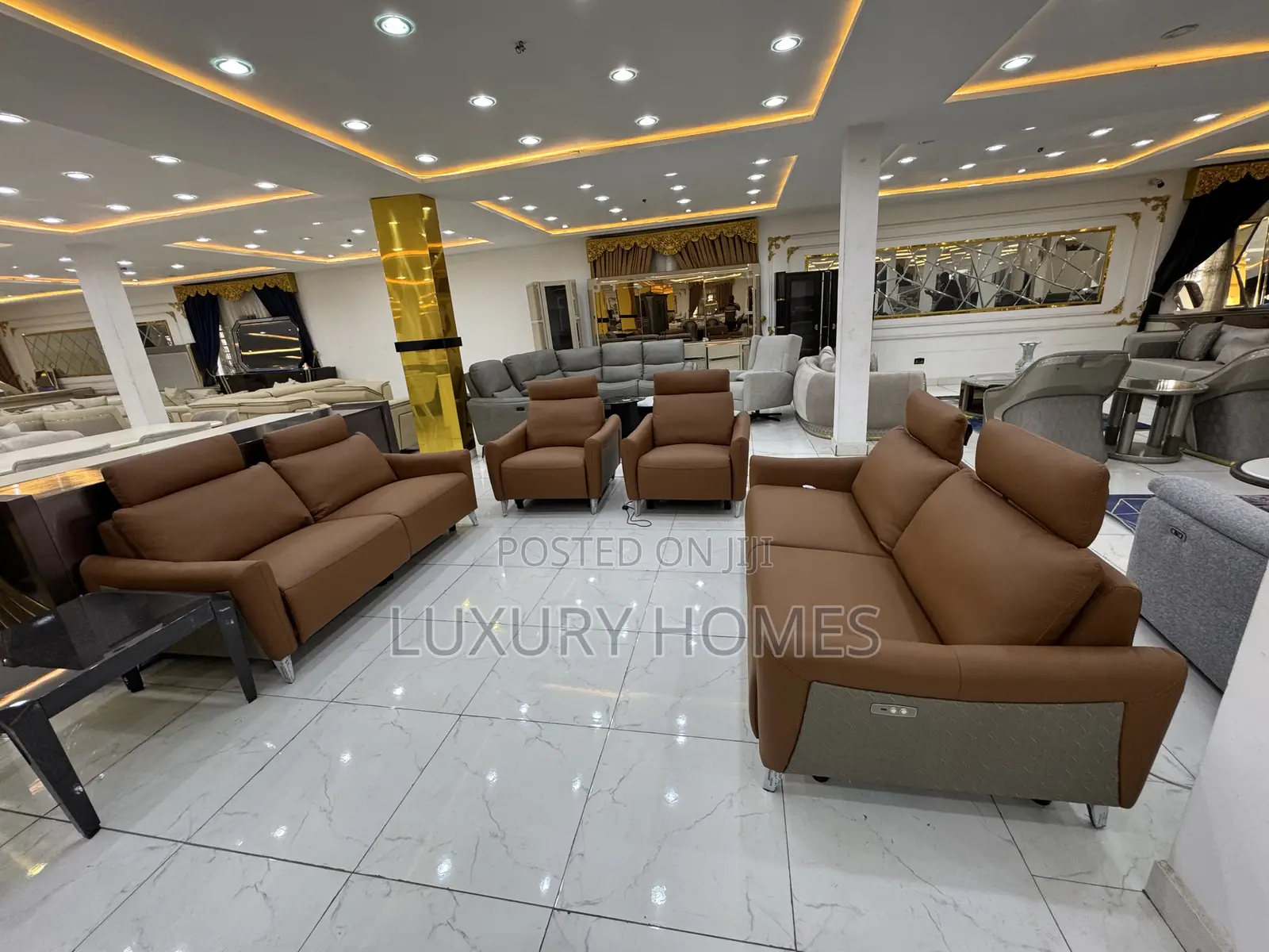 Premium Leather Sofa