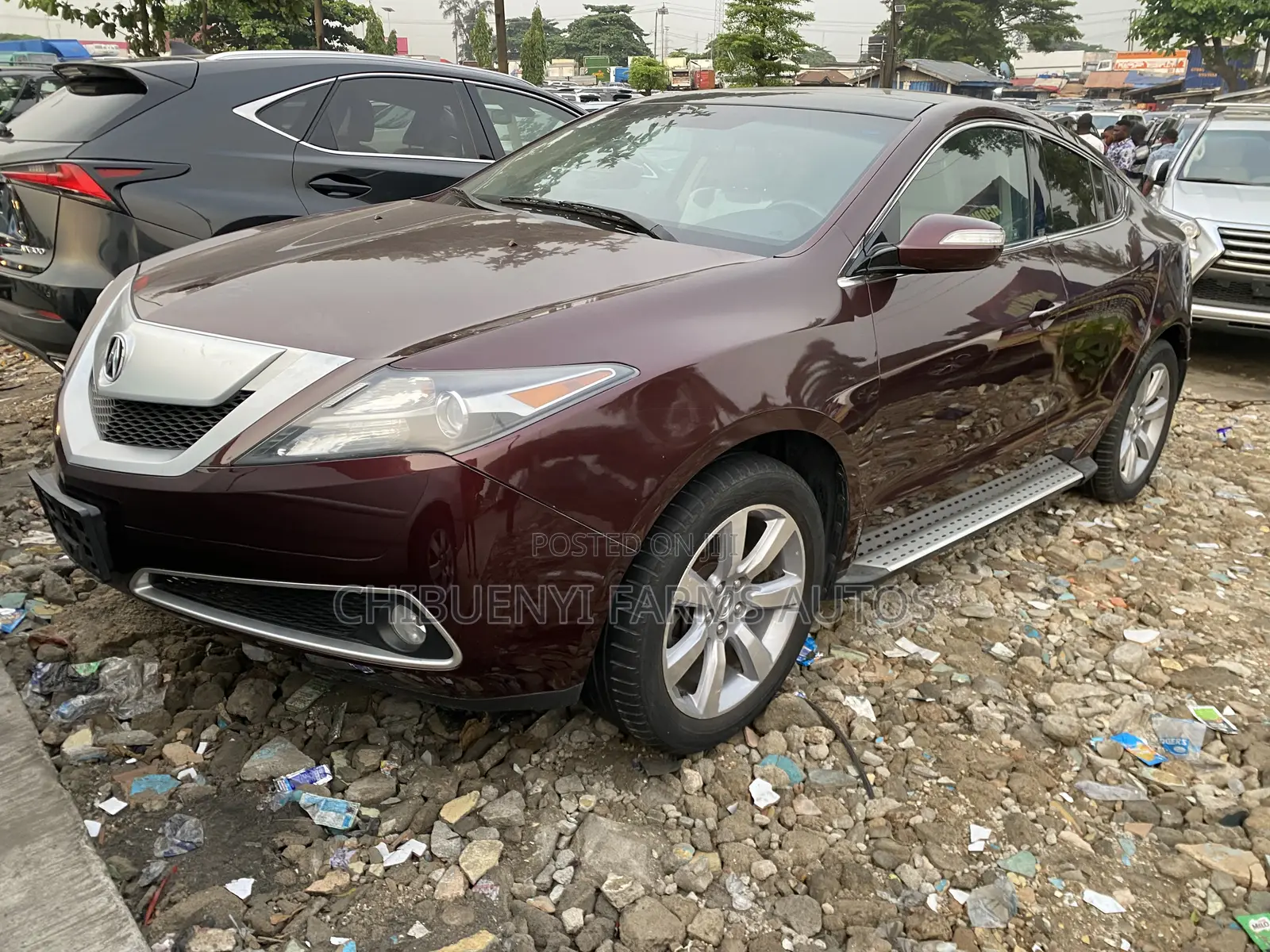 Acura ZDX Base AWD 2012 Red