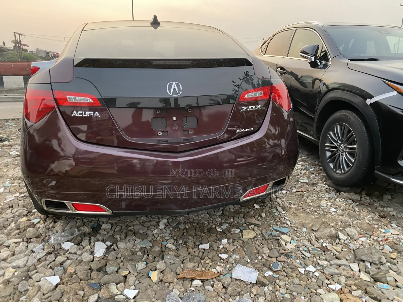 Acura ZDX Base AWD 2012 Red